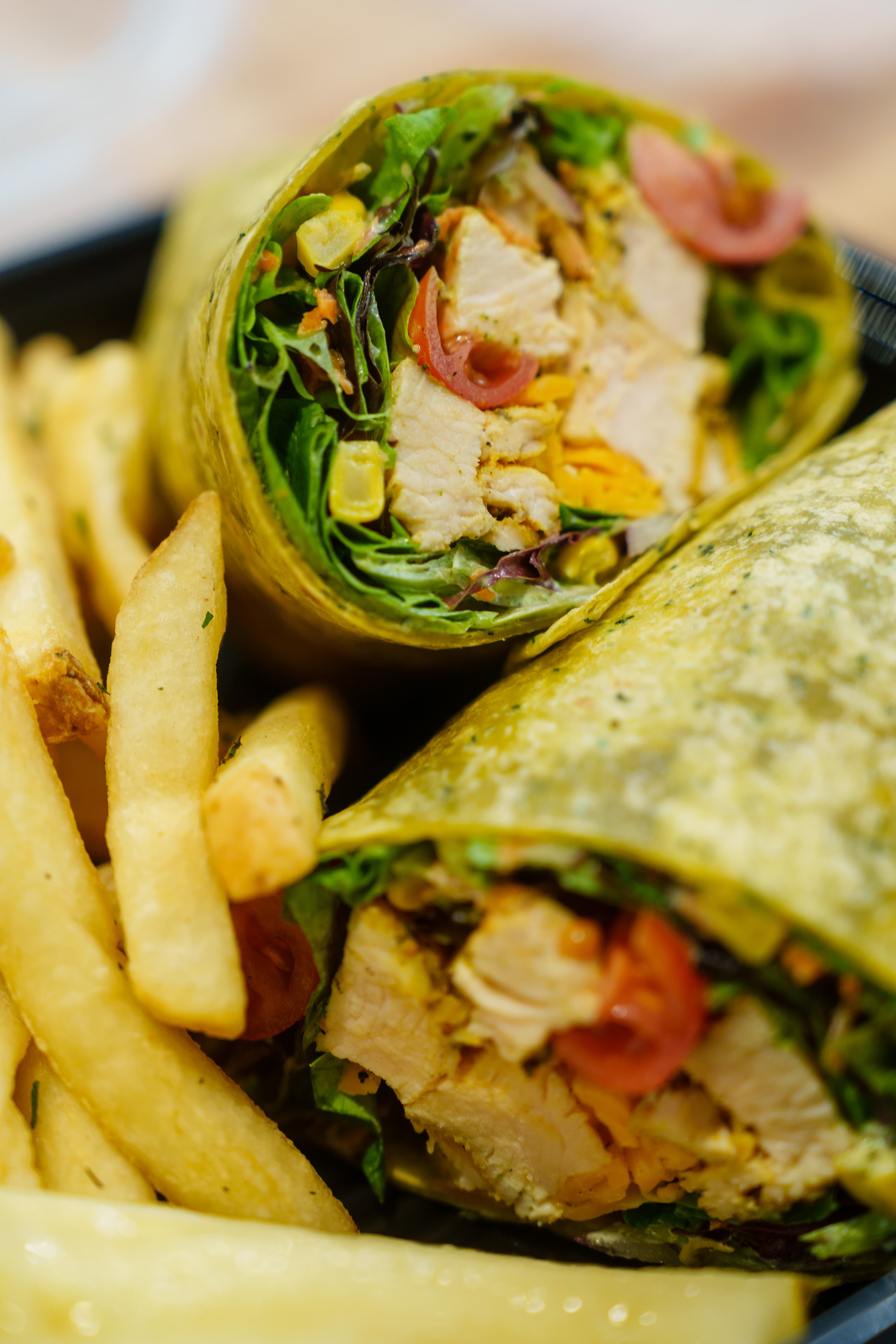 Bridge Cafe Chicken Wrap